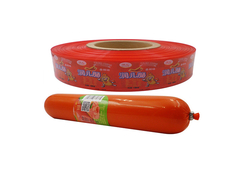 Polyamide plástico salchicha de pescado Casing personalizado LOGO Impreso
