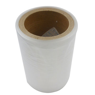 Capa de salchicha de plástico transparente Pvdc Pe de alta gloria piel de salchicha artificial