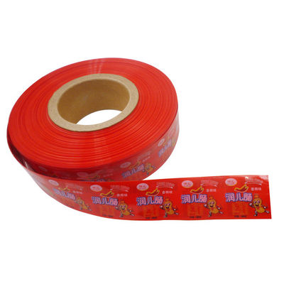 Water Retention Plastic Sausage Casings 6 Colours Printing