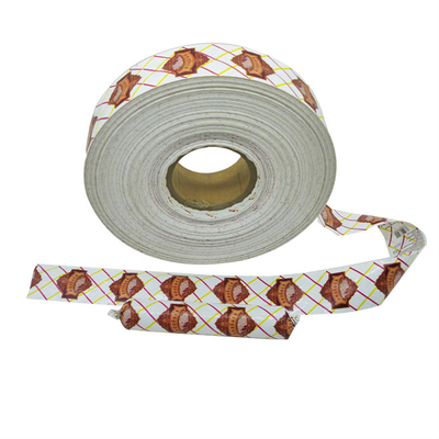 Cubierta de color salchicha bajo precio mayorista de material de poliamida cubierta de plástico impresión flexografía de logotipo a medida