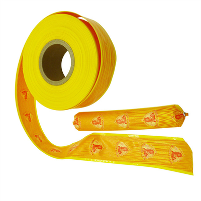 Envases de plástico impresos OEM Envases de salchichas de plástico inodoros de grado alimenticio