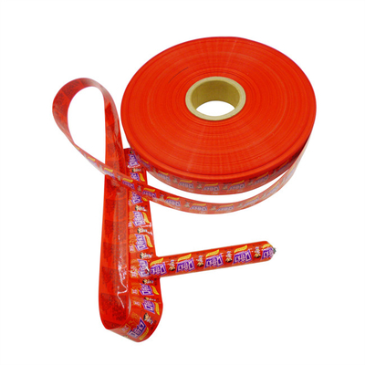 Flexografía de colores de alta contracción Impresión de salchichas de nylon Casilla para salchichas caseras