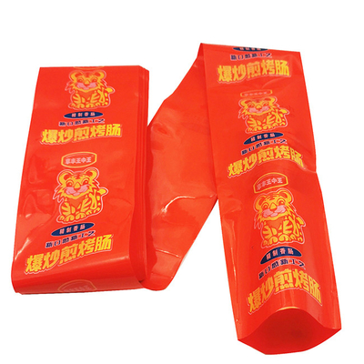 Flexografía con logotipo personalizado certificado Halal Impresión de salchichas Casilla para mortadella