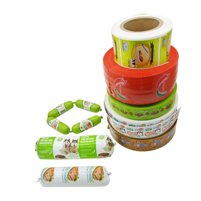 Mortadella personalizada de alta calidad Usar carcasas de salchichas de plástico sin olor Carcasas de plástico para salchichas