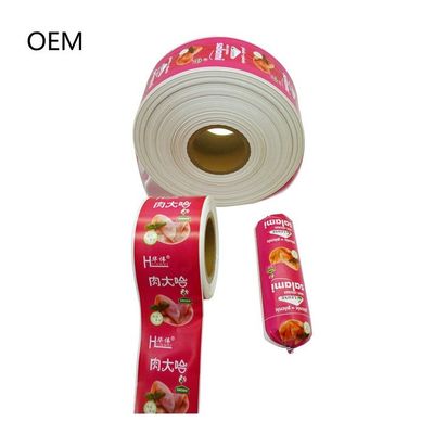 Kingred OEM Salchicha Casillas de plástico de grado alimenticio Impresión a color personalizada Logotipo OEM