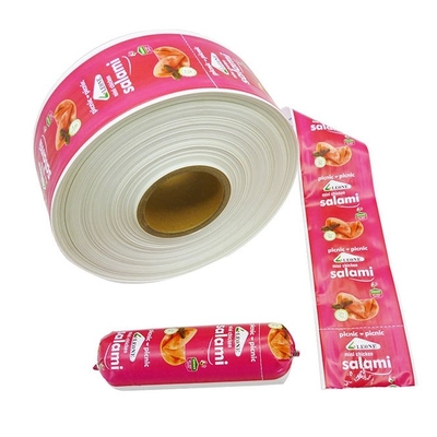 Envases de plástico de salchichas OEM envases de grado alimenticio envases de impresión de color personalizados personalización del logotipo