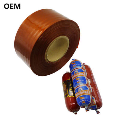 Tripas de plástico para salchichas Tubería duradera para salchichas de calidad alimentaria para procesamiento de carne, ideal para hacer salchichas