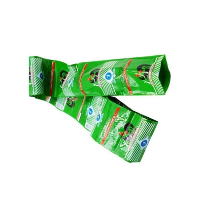 Envase de plástico de bajo costo carne para el almuerzo Logotipo OEM flexografía impresión salchicha envase de color