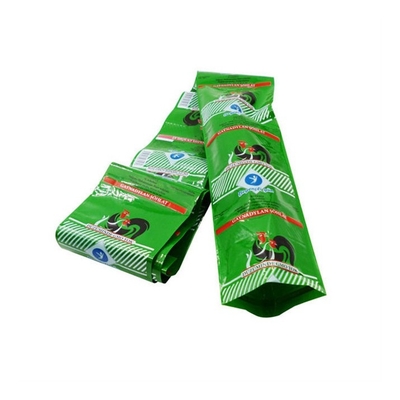 Envase de plástico de bajo costo carne para el almuerzo Logotipo OEM flexografía impresión salchicha envase de color