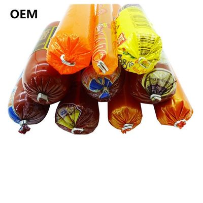 Polyamide Sausage Casing Wholesale Different Colours Big Size Printed Ham Sausage Casing