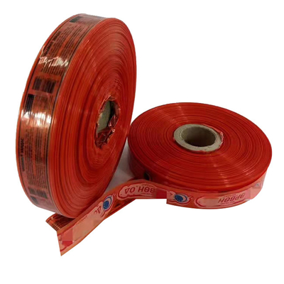 Envases de embalaje de salchichas de carne fáciles de pelar OEM envases de salchichas artificiales de grado alimenticio personalizados logotipo de impresión
