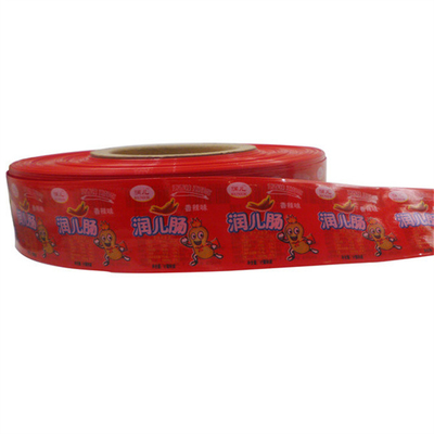 Impresión a medida Calidad alimenticia de plástico de poliamida Salchicha Casilla de jamón Salchicha Envasado Casilla