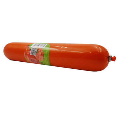 Impresión a medida Calidad alimenticia de plástico de poliamida Salchicha Casilla de jamón Salchicha Envasado Casilla