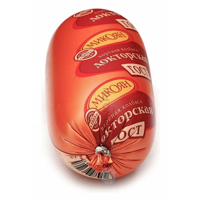 Envases de salchichas con cáscara fácil de pelar en forma de película de termoformación, flexografía de impresión, envases de jamón