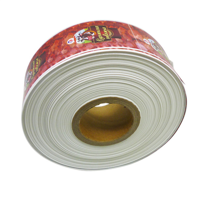 Envases de salchichas Envases de jamón de plástico impresos de colores para salchichas