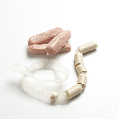 Material natural de 17 mm Salchicha Casillas de colágeno OEM