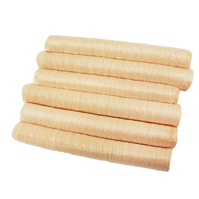 Embalaje de salchichas OEM Casillas de colágeno de 19 mm transparentes