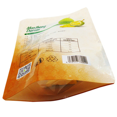 Embalaje de alimentos a medida Bolsa de papel plástico biodegradable impermeable Bolsa de suspensión
