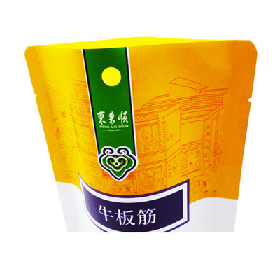 Bolsa de plástico de embalaje de alimentos transparente personalizada de impresión de bolsas de logotipo de marca