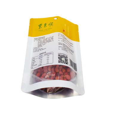 Bolsa de plástico de embalaje de alimentos transparente personalizada de impresión de bolsas de logotipo de marca