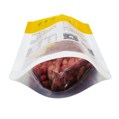 Bolsa de plástico de embalaje de alimentos transparente personalizada de impresión de bolsas de logotipo de marca