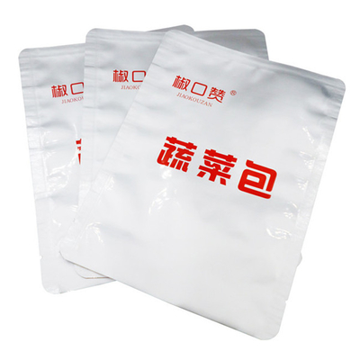 Bolsa de aluminio resistente a la humedad en posición vertical envasado de bocadillos envasado de sello térmico