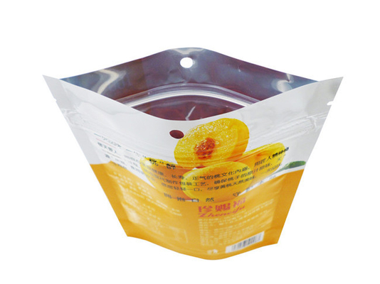 Bolsa de frutas para refrigerios personalizada con logotipo de impresión digital bolsa de plástico fresca a prueba de humedad con cremallera