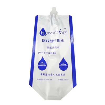 Bolsa de líquido Bolsa interna de papel de aluminio Bolsa autoportante con boquilla de succión