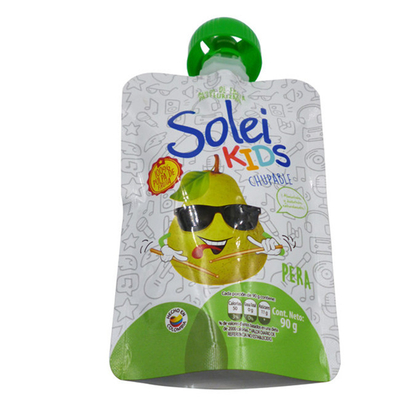 Jugo de frutas reutilizable portátil personalizado bebidas salsa de chile tomate bolsas de salsa de tomate bolsas de ketchup de plástico de embalaje líquido bolsas de chorro