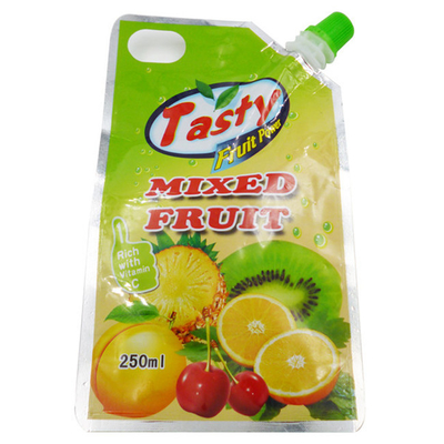 Bolsas de bocales con boquilla para líquido