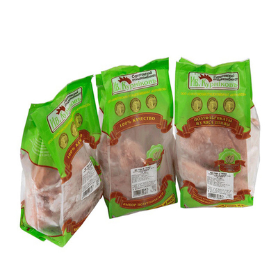 Fábrica profesional de envasado mayorista de alimentos bolsas refractarias para el calor envasado de carne de aves de corral