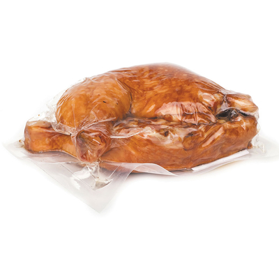 Embalaje de carne comestible OEM Bolsa retráctil térmica Bolsa de embalaje al vacío de alimentos para aves de corral