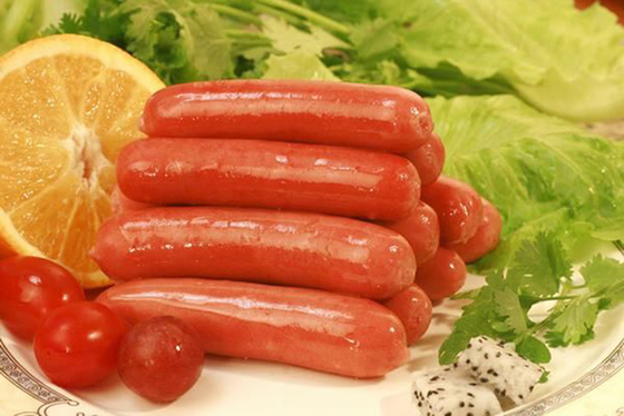 Envases de colágeno con certificación HALAL para salchichas comestibles
