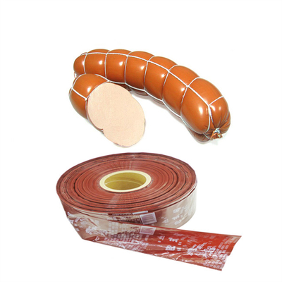 Envase de salchicha transparente y bien permeable para carnes de pescado