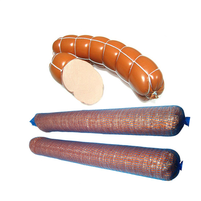 Envase de salchicha transparente y bien permeable para carnes de pescado