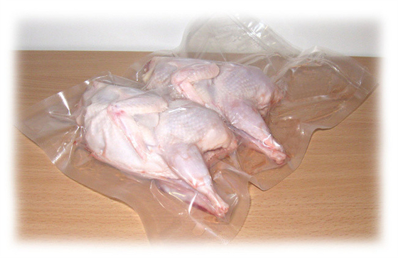 Bolsas de alimentos congeladas y hervidas con agua transparentes de coextrusión de nylon espeso