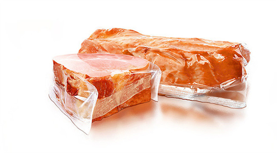 Bolso de almacenamiento de delicatessen de plástico de nylon transparente Bolso de almacenamiento de vacío Carne Embalaje de alimentos Bolso de sellado térmico transparente