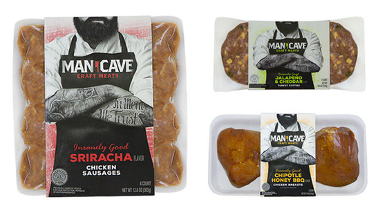Bolsas de comida de vacío de nylon espesado cerrado Comercial Bife Salchicha Bacon Deli Marisco Bolsas de embalaje selladas