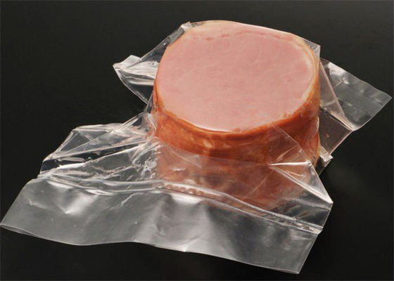 Bolso de almacenamiento de delicatessen de plástico de nylon transparente Bolso de almacenamiento de vacío Carne Embalaje de alimentos Bolso de sellado térmico transparente