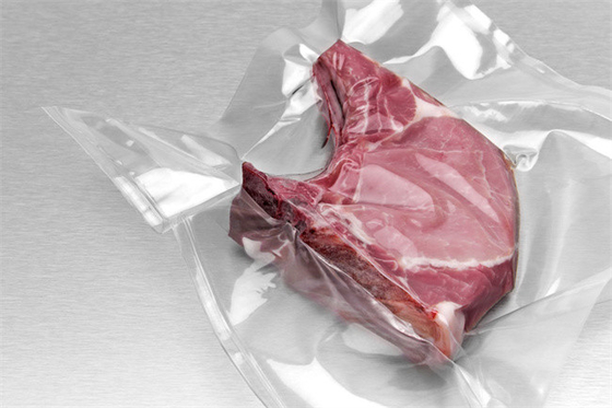 Los vendedores directos de fábrica usan bolsas de embalaje de alimentos selladas al vacío transparentes