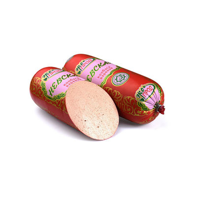 Red Color Polyamide Sausage Casing Shrinkable Nylon Casings With 5 Layers Co-extrusion For Meat Sausage Packaging