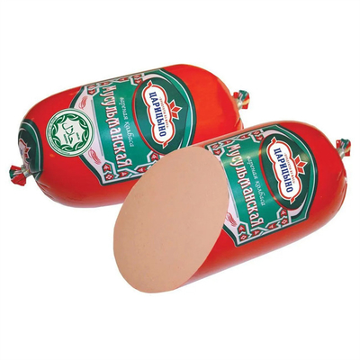 Embalaje de salchichas rojas Envases de plástico Impresión de logotipos personalizados