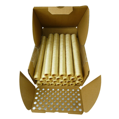 Tripas artificiales de colágeno comestible para salchichas fritas