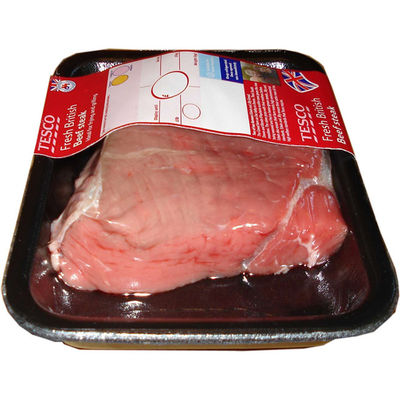 Bandejas de abastecimiento 224m m plásticas disponibles de las bandejas 184m m de la comida del FDA ISO PP EVOH