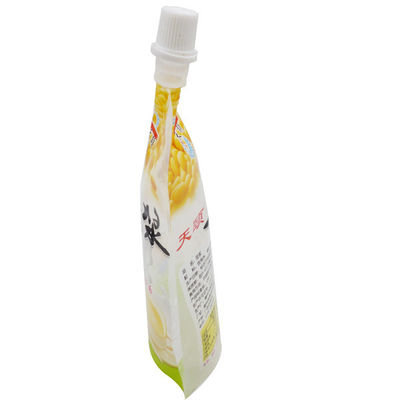 la leche de soja 250ml Doypack coloca para arriba la bolsa con el OEM de la boca imprimió