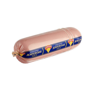 Conchas de plástico con tiras impresas de grado alimenticio conchas de salchichas de pescado