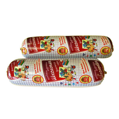 Diámetro grande del tamaño grande de Logo Printed Disposable Sausages Casings