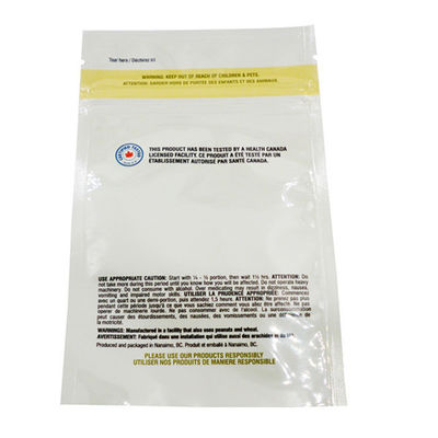 Bolso de empaquetado de la bolsa Ziplock termosellable de la máscara de la barrera de la impresión de encargo de Kingred