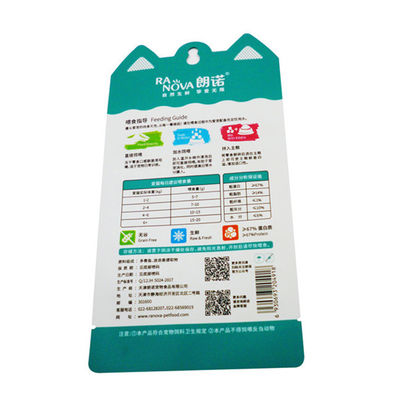 Sacos a prueba de humedad del pienso del alimento para animales 15g de los materiales de embalaje de la comida