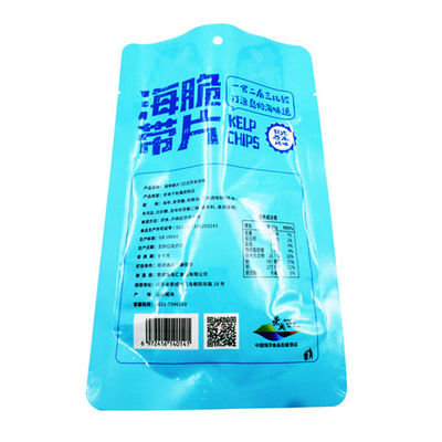 Los materiales de embalaje Doypack de la comida de Fried Crispy 200g se levantan la bolsa